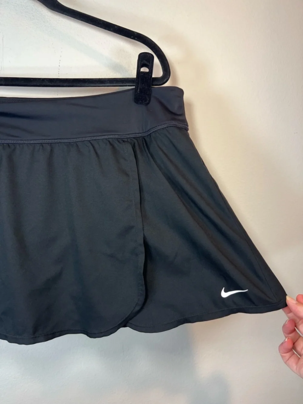 Nike Solid Element Board Skirt Skort Black Activewear Athleisure Zip Pocket  XXL